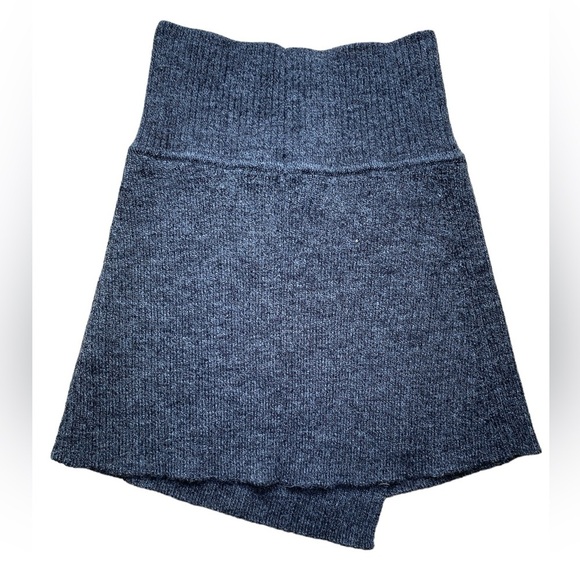 Isabel Marant Etoile Wool Ribbed Knit Crossover Mini‎ Skirt - Picture 3 of 6